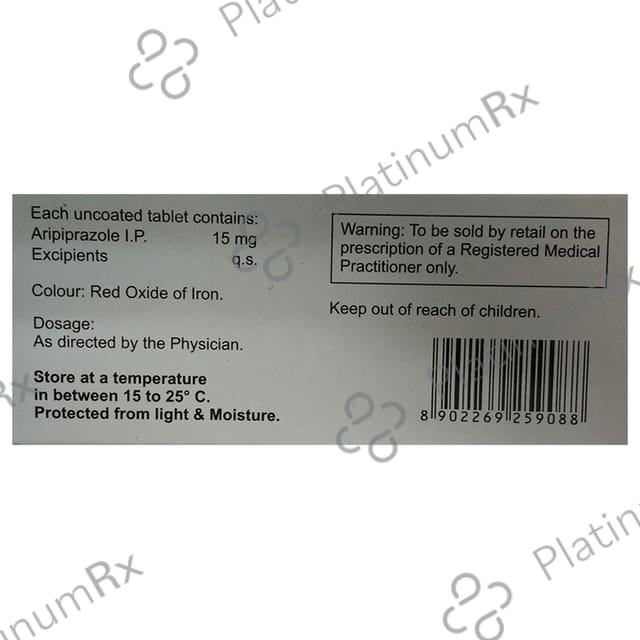 Ariphrenz 15mg Tablet