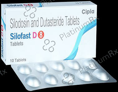Silofast D 8/0.5mg Tablet 10s