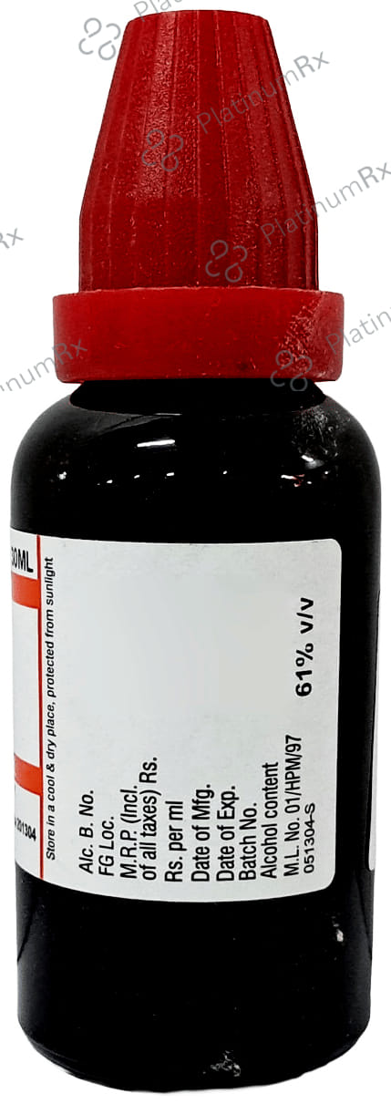 Dr Willmar Schwabe India Avena Sativa Mother Tincture Q