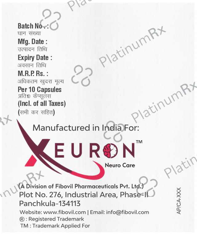 Pregaxuro Total Capsule 10s
