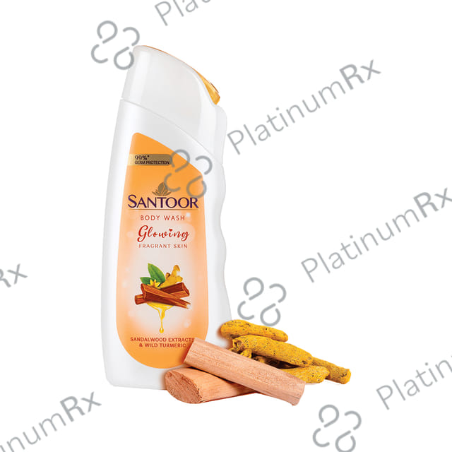 Santoor Glowing Fragrant Skin Body Wash