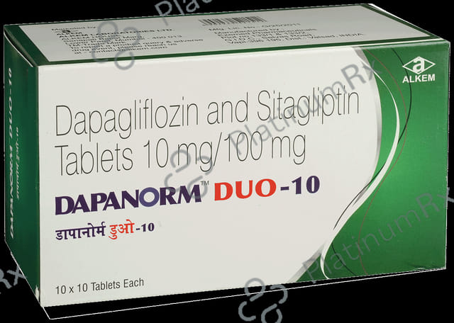 Dapanorm Duo 10/100mg Tablet 10s