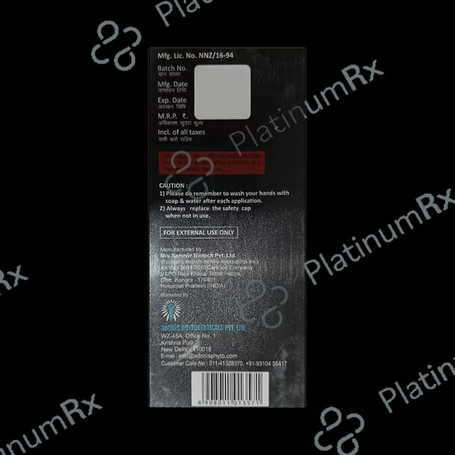 Biodens F Hair Lotion for Men & Women Solution 60ml