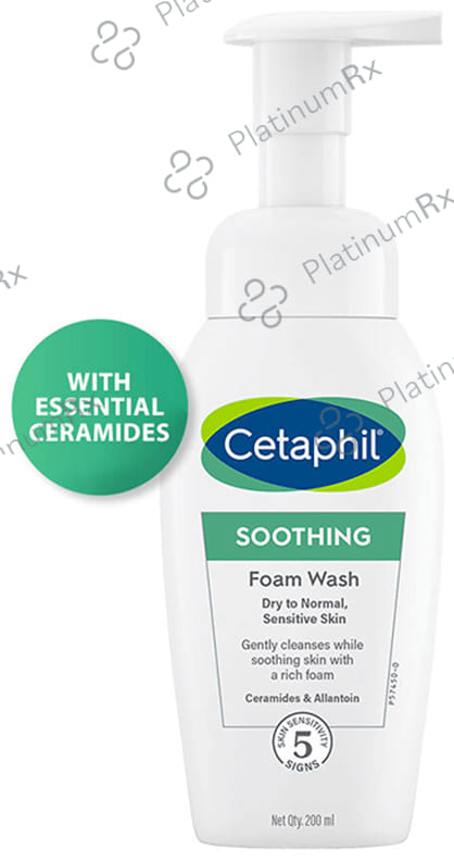 Cetaphil Soothing Foam Wash 200ml