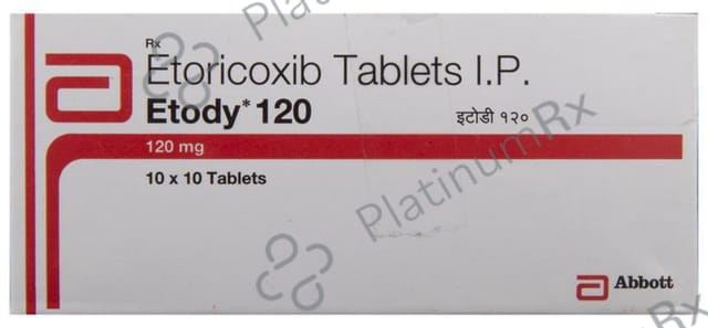 Etody 120mg Tablet 10s