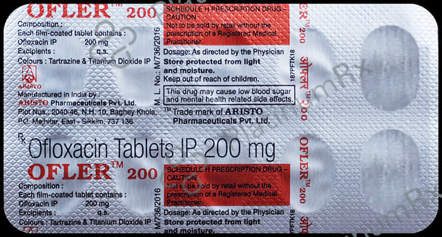 Ofler 200mg Tablet