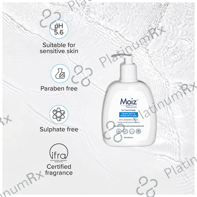 Moiz Cleansing Face & Body Lotion 200ml