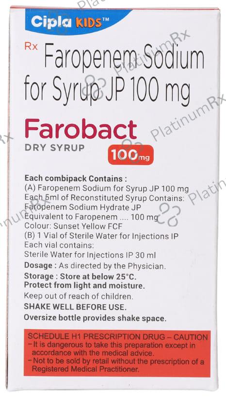 Farobact 100mg Dry Syrup