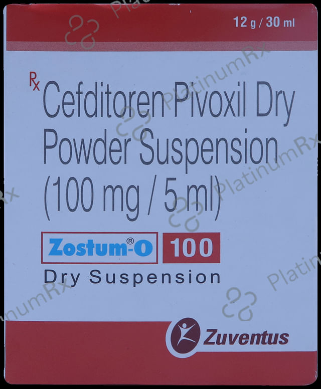 Zostum O 100mg Dry Syrup 30ml