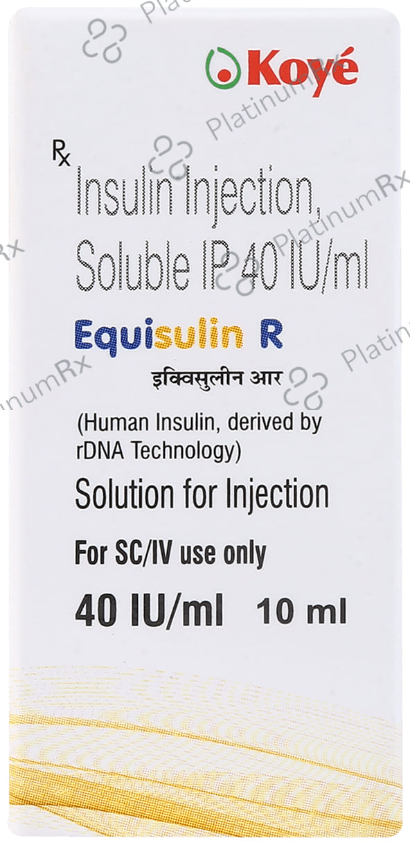 Equisulin R (40 IU/ml) (1*10ml Vial)