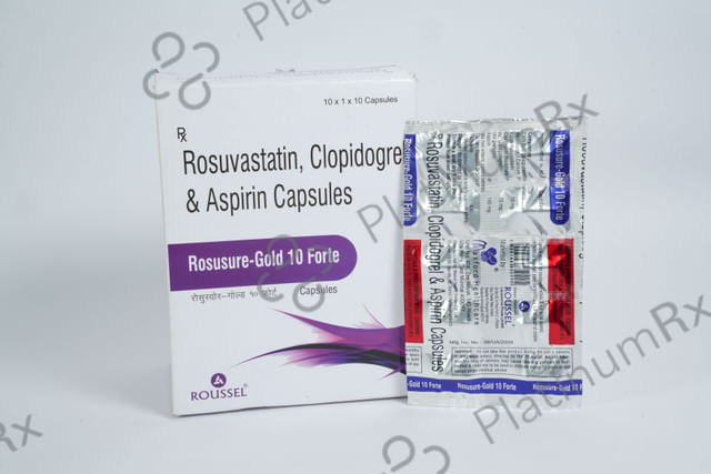 Rosusure Gold Forte 150/10/75mg Capsule 10s