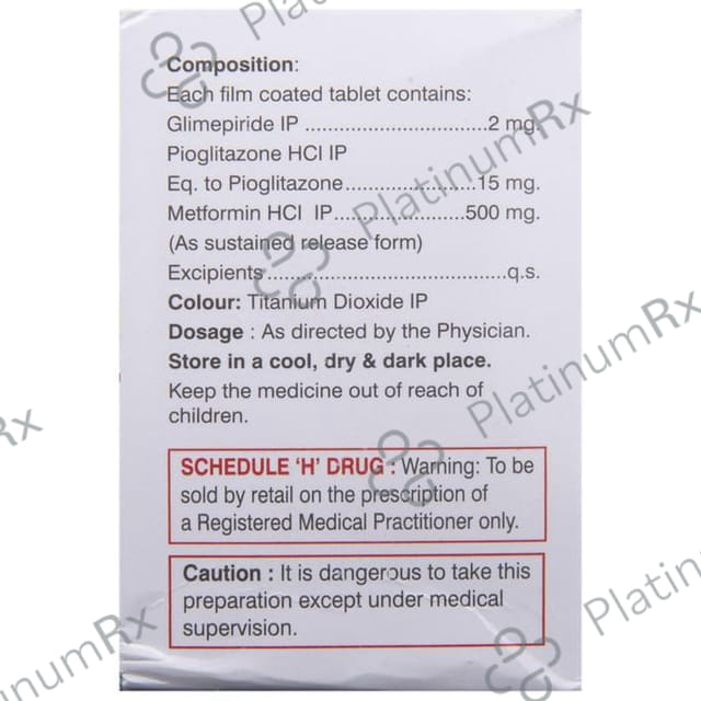 Glorimet PG 2 Tablet