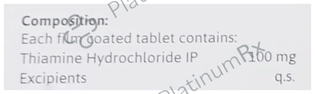 Thiaplex 100mg Tablet 10s (Leeford)