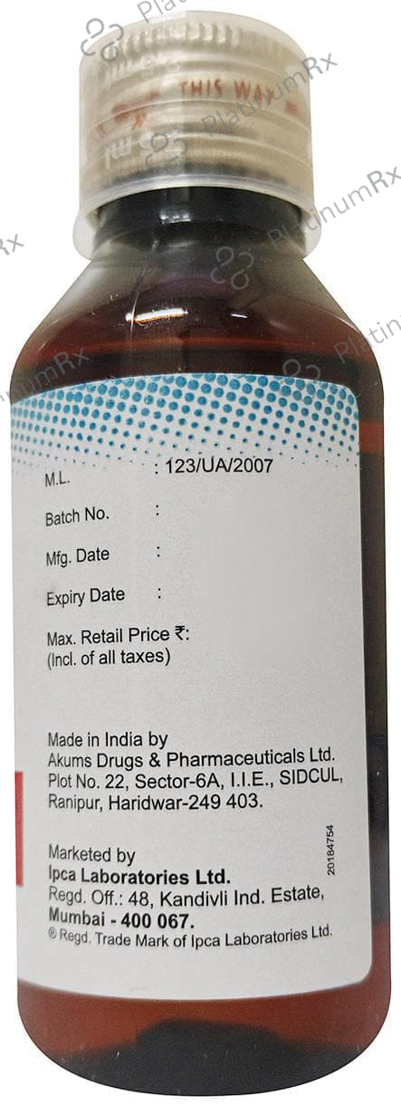 Epictal 100mg Syrup