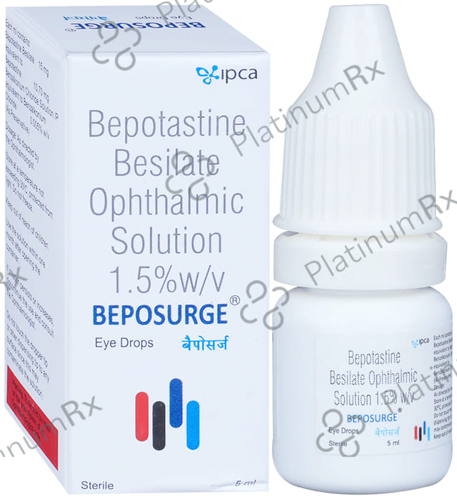 Beposurge 1.5% Eye Solution 5ml