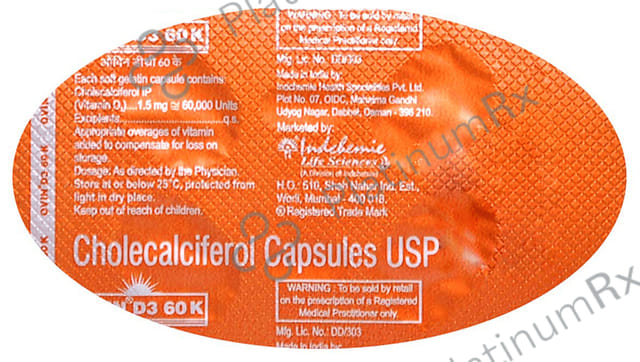 Ovin D3 60K Capsule 4 Capsule