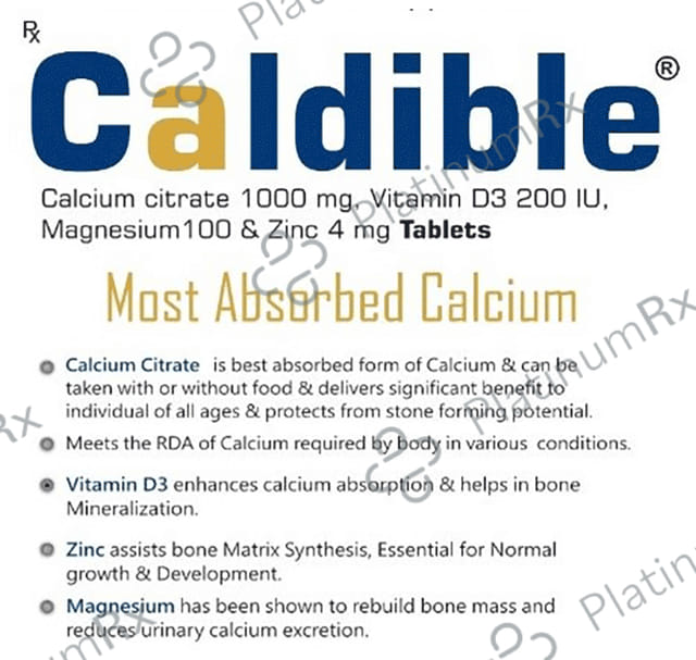Caldible Tablet 15s