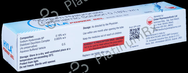 Hyla 0.18% Power Eye Gel 10gm