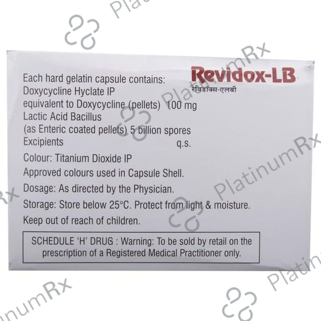 Revidox LB 100mg/5B Capsule 10s