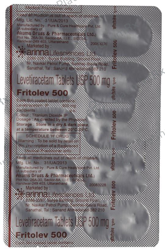 Fritolev 500 Tablet