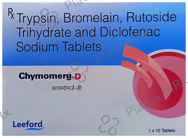 Chymomerg D Tablet 10s