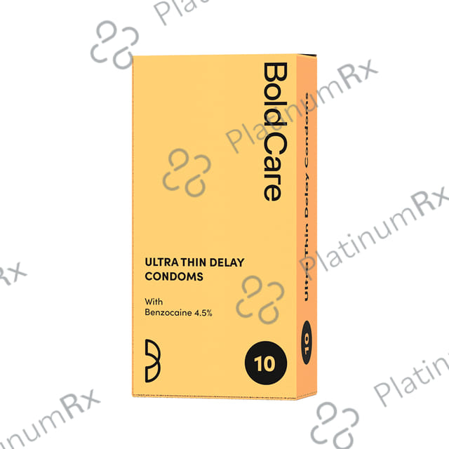 Bold Care Ultra Thin Delay Condom 10s