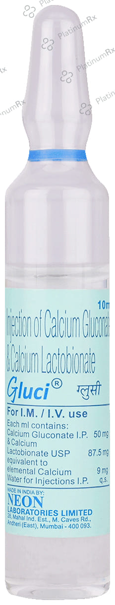 Gluci 50/87.5mg Injection 1X10ml