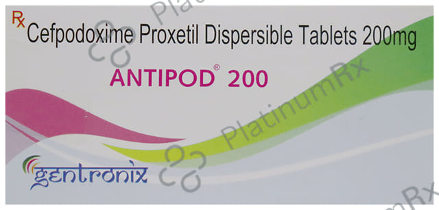 Antipod 200mg Tablet DT 10s