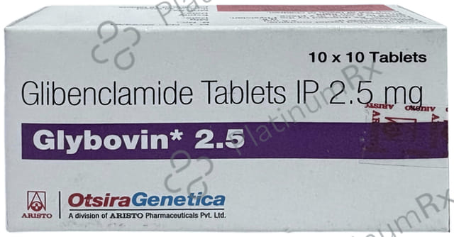 Glybovin 2.5mg Tablet 10s
