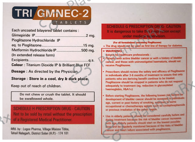 Tri Gmnec 2 Tablet ER