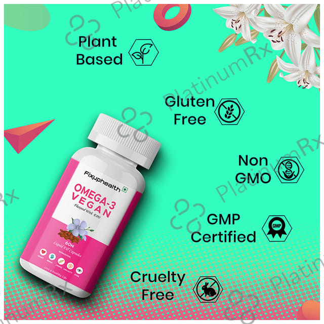 Fixuphealth Omega 3 Vegan Capsule 60s