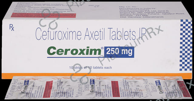 Ceroxim 250mg Tablet 10s