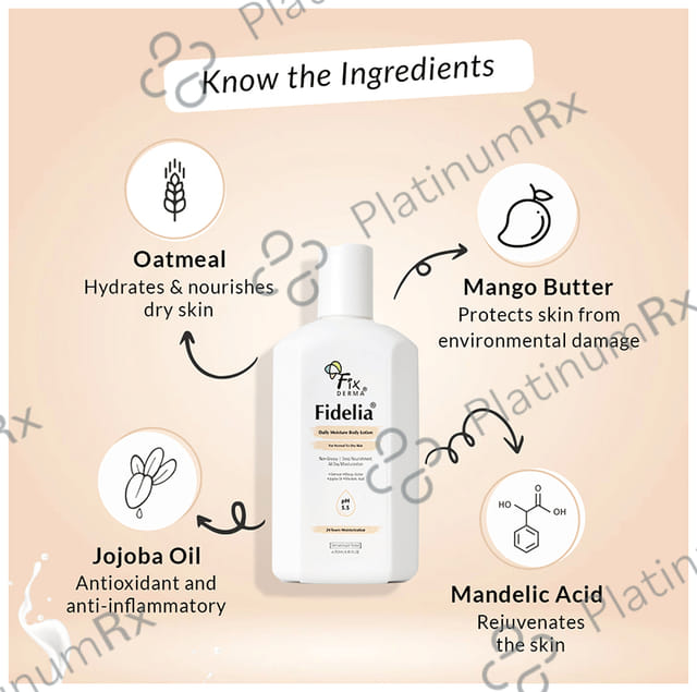 Fixderma Fidelia Body Lotion Daily Moisture