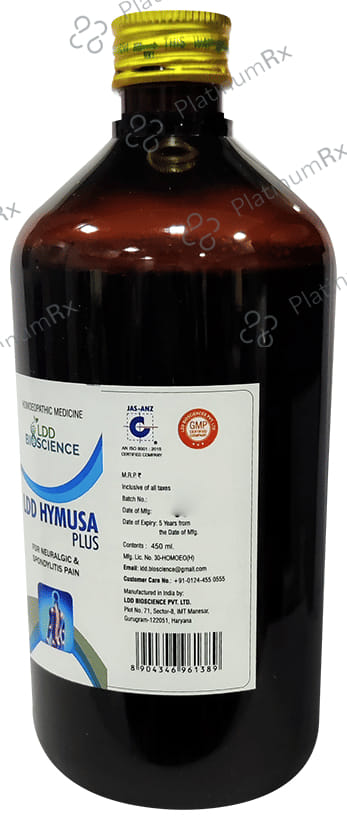 LDD Bioscience LDD Hymusa Plus Syrup
