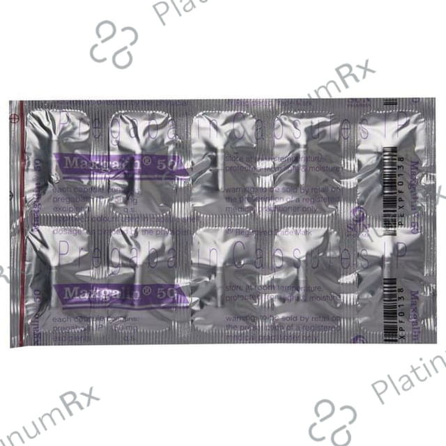 Maxgalin 50 Capsule