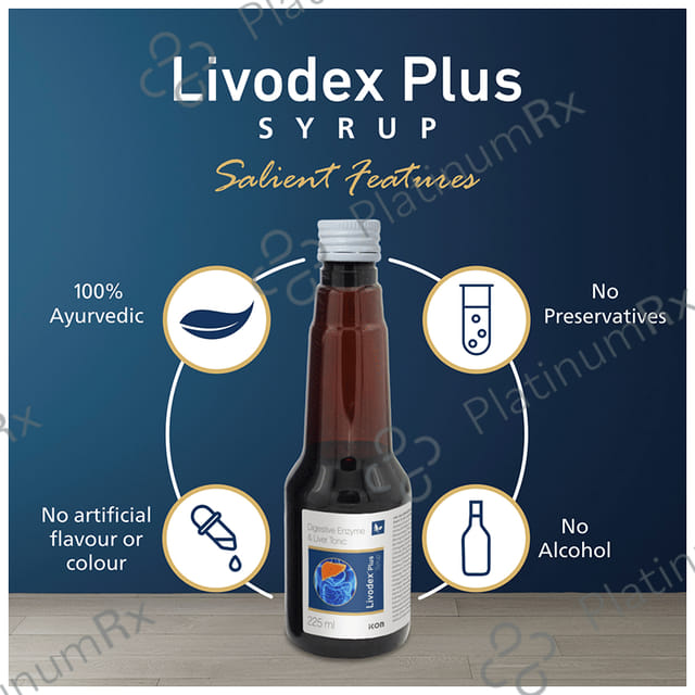 Livodex Plus Syrup (225ml Each) 1 Bottle