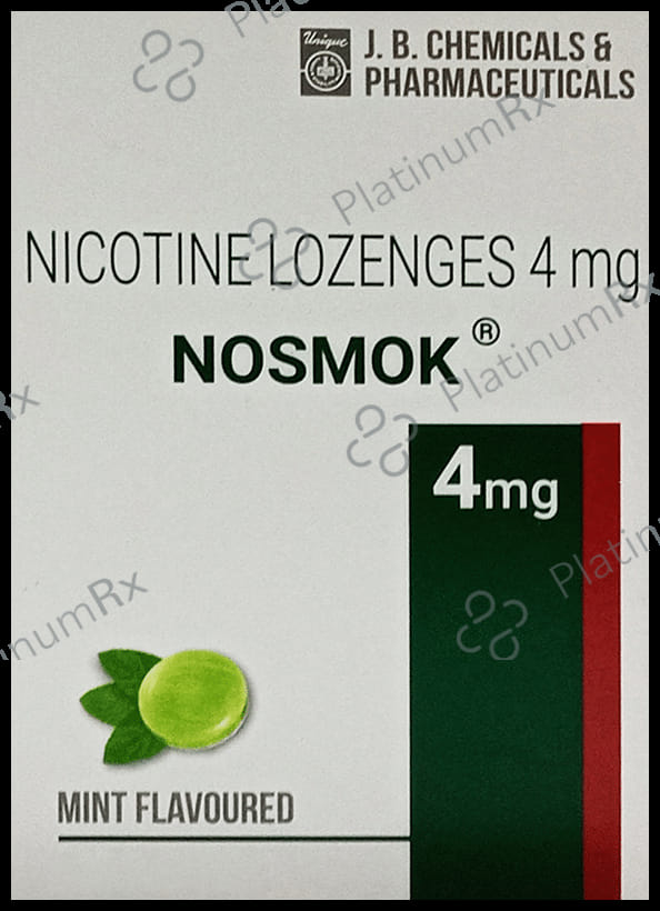 Nosmok 4mg Lozenges Mint