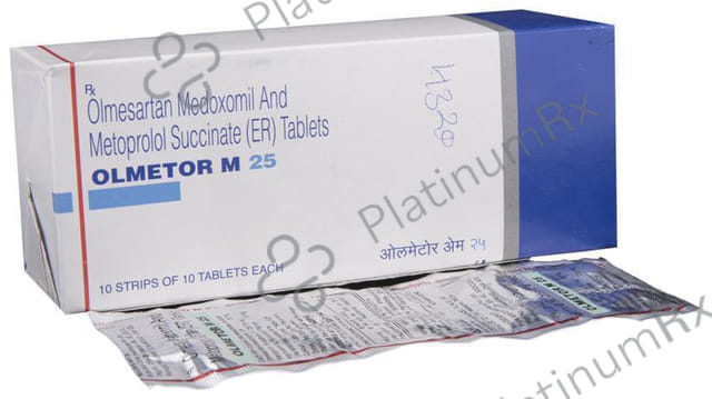 Olmetor M 25 Tablet