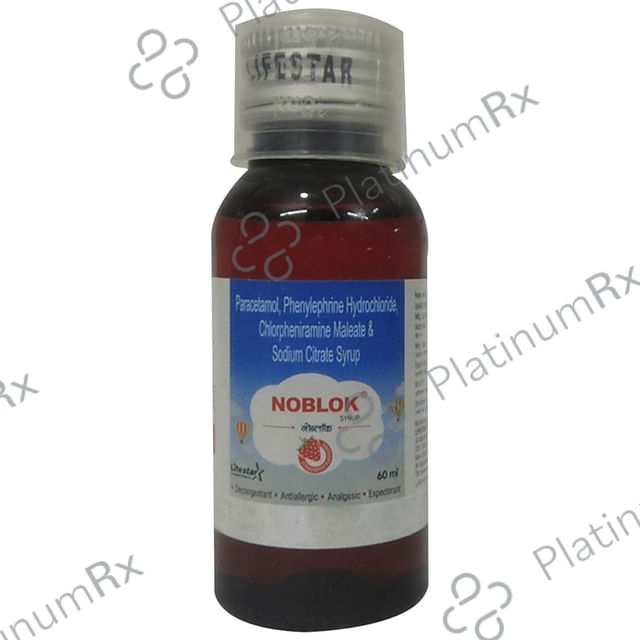 Noblok Syrup Strawberry 60ml