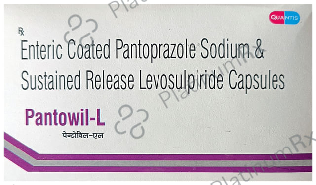Pantowil L 75/40mg Capsule SR 10s