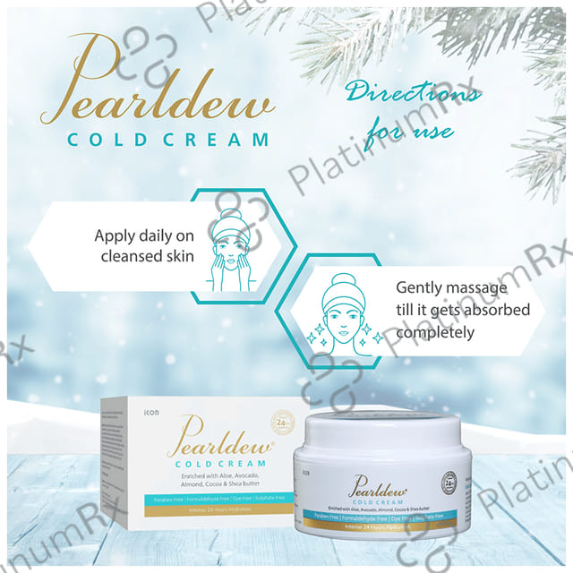 Pearldew Cold Cream (100gm Each) 4 jar
