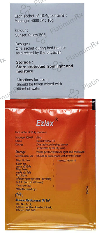 Ezlax Sachet 10.4gm
