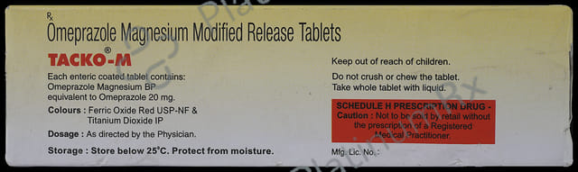 Tacko M 20mg Tablet 10s