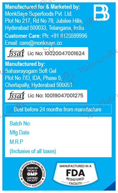 BBetter Vitamin D3 400IU Softgel