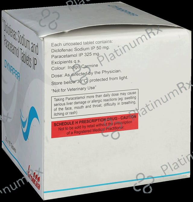 Dynapar 50/325mg Tablet 15s