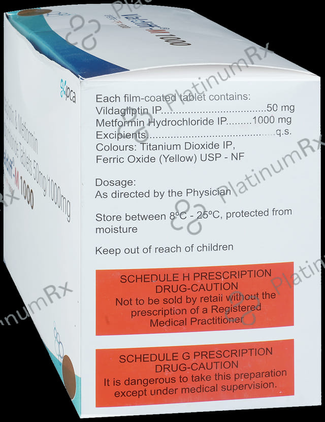 Valdiff M 1000/50mg Tablet 15s