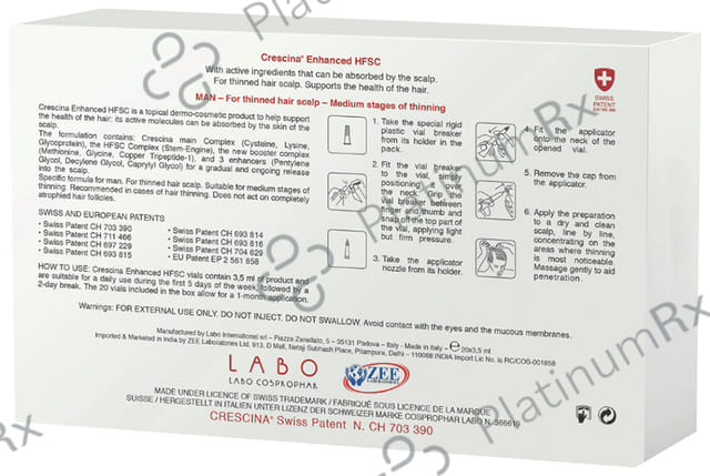 Crescina Enhanced HFSC Grade 2 for Man 20X3.5ml