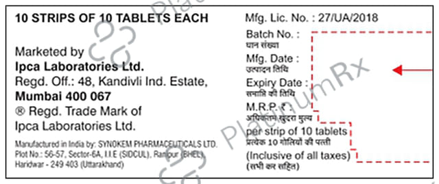 Tedup 10mg Tablet 10s
