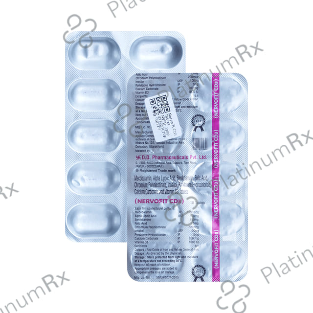 Nervofit CD3 Tablet