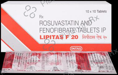 Lipitas F 160/20mg Tablet 10s